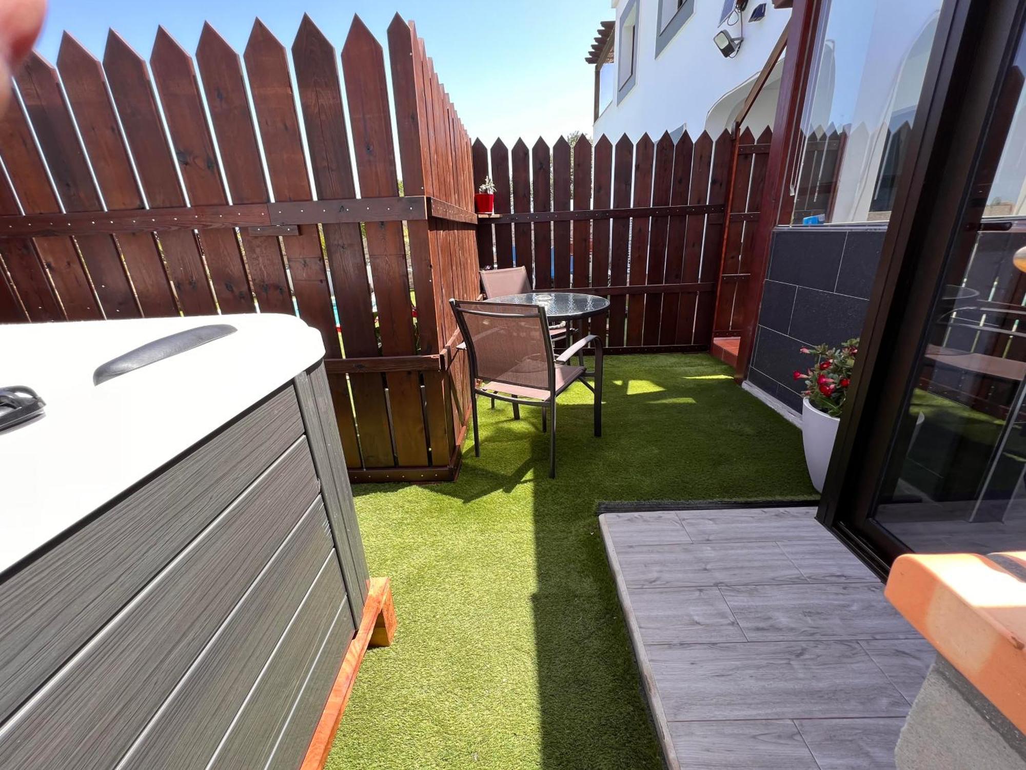 Апартаменты Estudio Agradable, Con Jacuzzi, Terraza Y Barbacoa, Totalmente Independiente Коральео Экстерьер фото